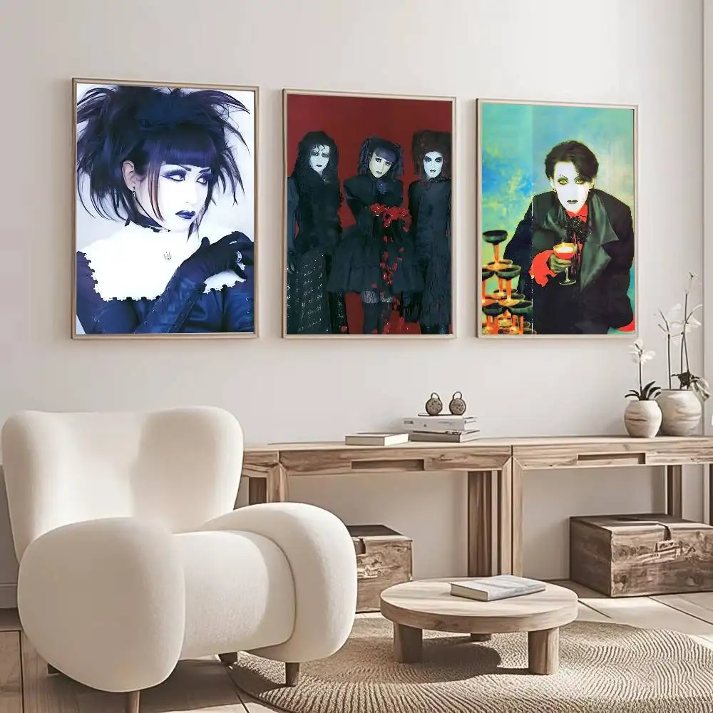 Фото Постеры Malice Mizer в стиле Visual Kei Rock для спальни и гостиной, холстовые картины, настенное искусство, декор для дома. №3