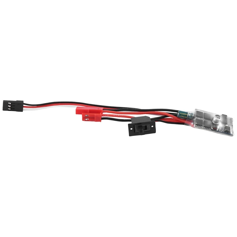 

30A Brake Two Way Brushed Electric Controller Motor Speed Controller For 1/16 1/18 1/24 RC Car