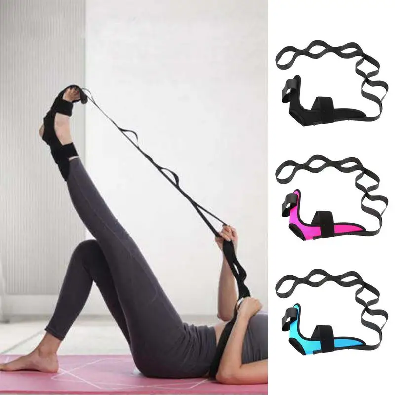 

Yoga Flexibility Stretch Band Of Leg Fascia Stretcher Strap For Ballet Gymnastics Trainer Yoga Flexibility Leg Stretch Belt