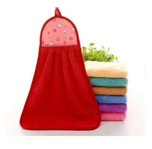 

100pcs/lot new arrives ! microfiber hand towel patchwork cartoon hand towel bathroom kitchen hand towel