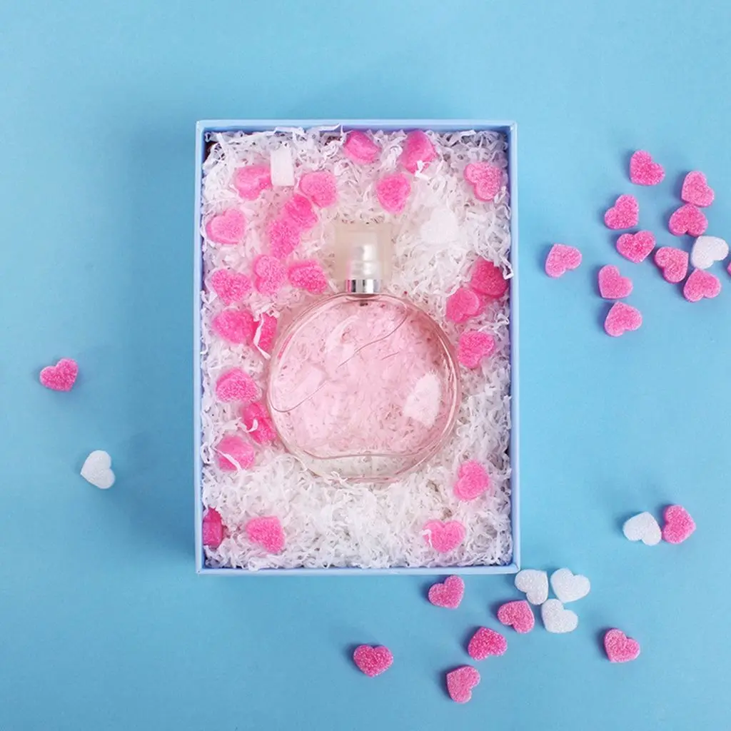 

DIY Pink Heart Shaped Foam Mini Beads Wedding Party Supplies Gift Box Filling Material Packing Birthday Flower Case Filler