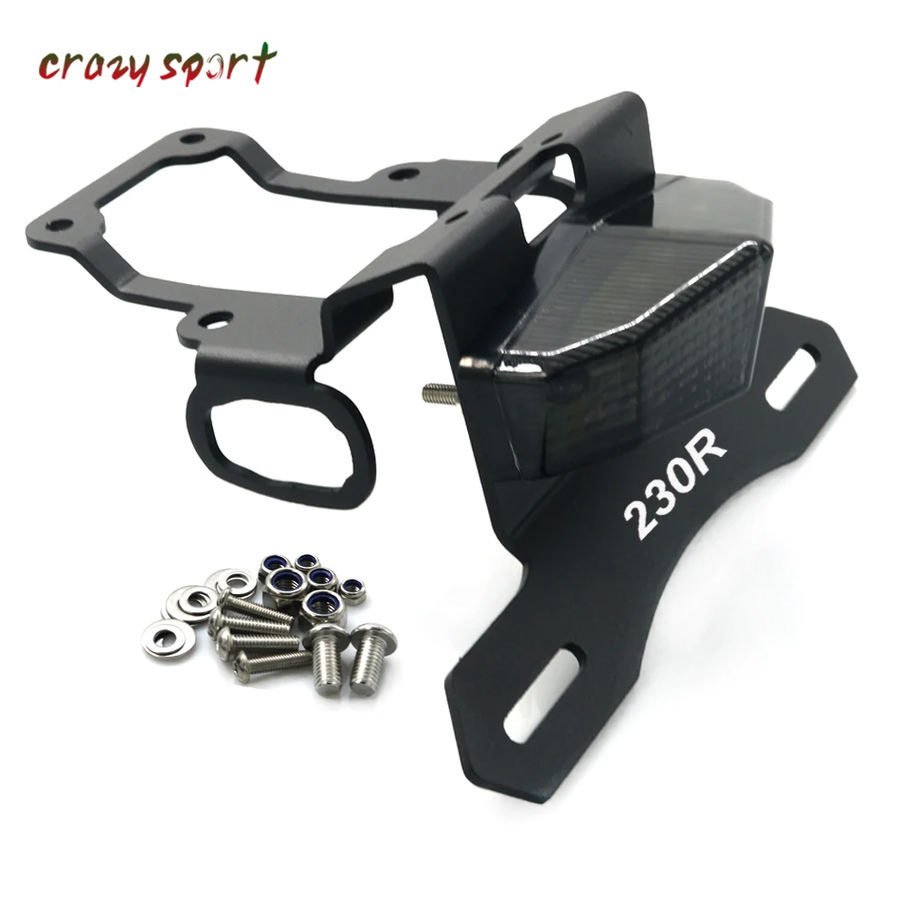 

Задний аккуратный держатель номерного знака светильник КА для KAWASAKI KLX 230R KLX230R 2020-2022 2021, Устранитель крыла мотоцикла