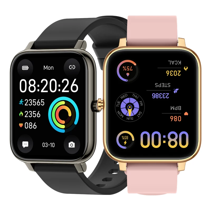 

1.78 Inch P39 Smart Watch Full Touch Screen Bluetooth Calling Fitness Tracker Heart Rate Monitor Sports Smart Bracelet Men Women