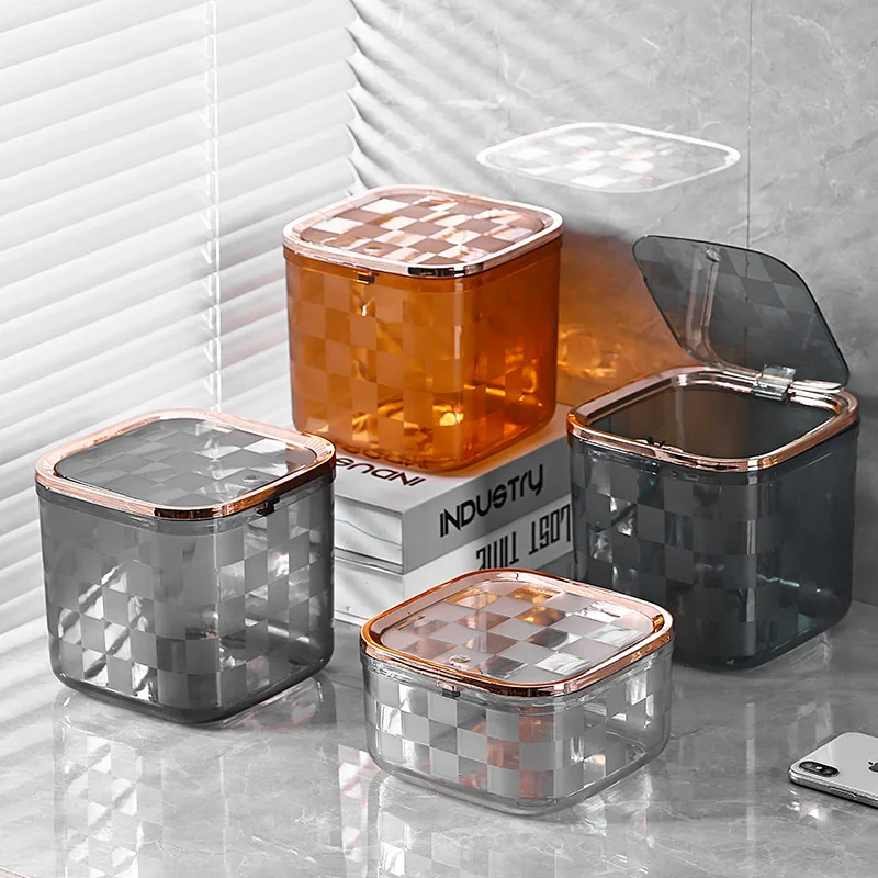

Recycling Garbage Bin Garbage Tin for Bathroom Gadgets Bathroom Trash Can Kitchen Bath Room Bins Home and Kitchen Paper Basket