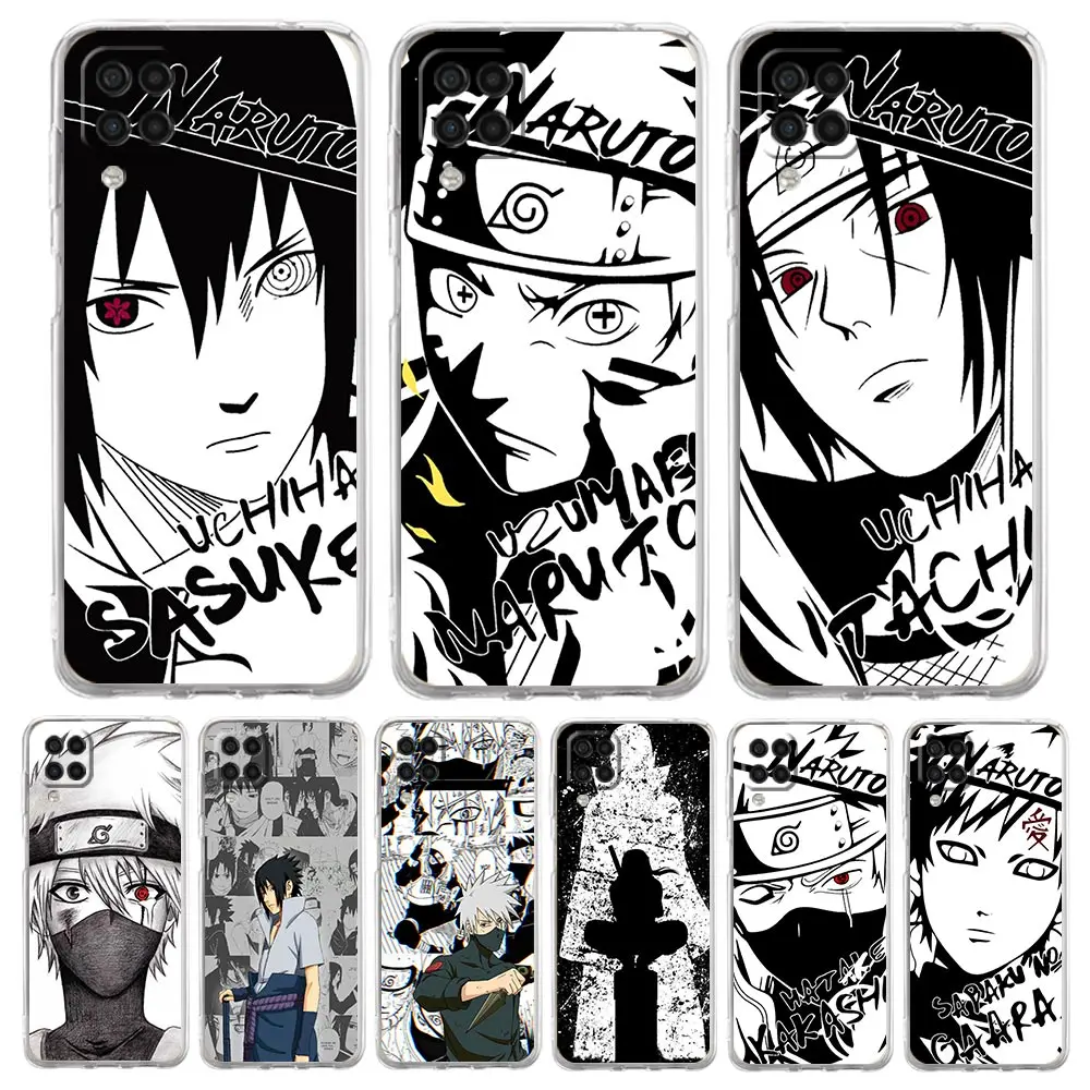 

Anime Naruto Painting Art Clear Phone Case For Samsung Galaxy A51 A71 A21S A12 A11 A31 A41 A52S A32 A01 A03S A13 A22 5G Cover