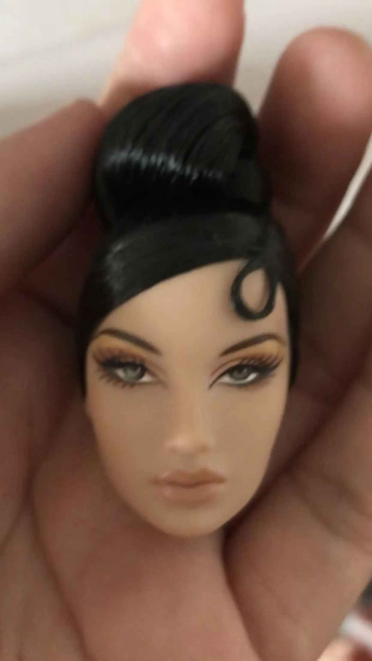 

30cm Original FR head FR doll heads Fashion license head quality doll heads girls Dressing DIY toy parts