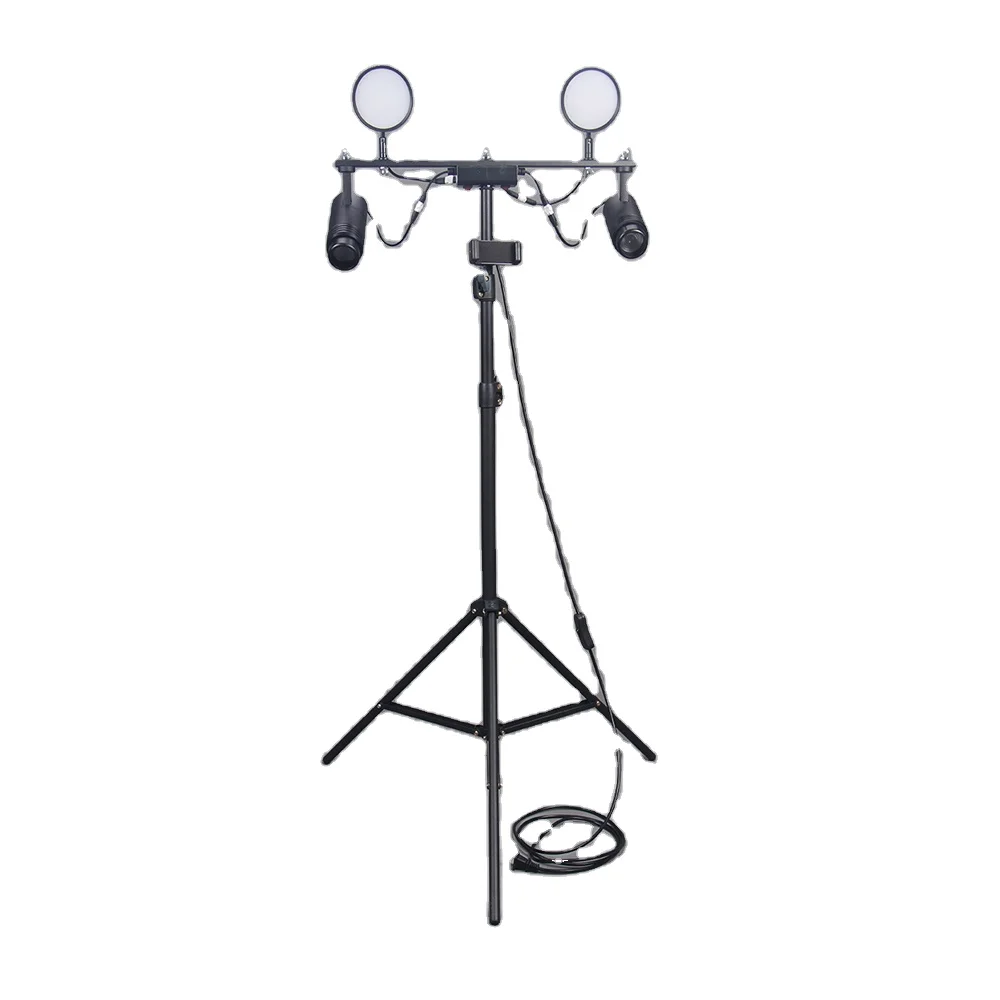 

Profession led makeup dimmable video camera light 48W tripod audio video light