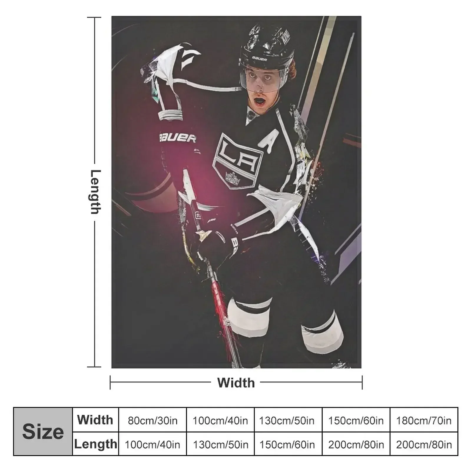 Anze kopitar Пледы и пледы Дизайнерские фланелевые одеяла