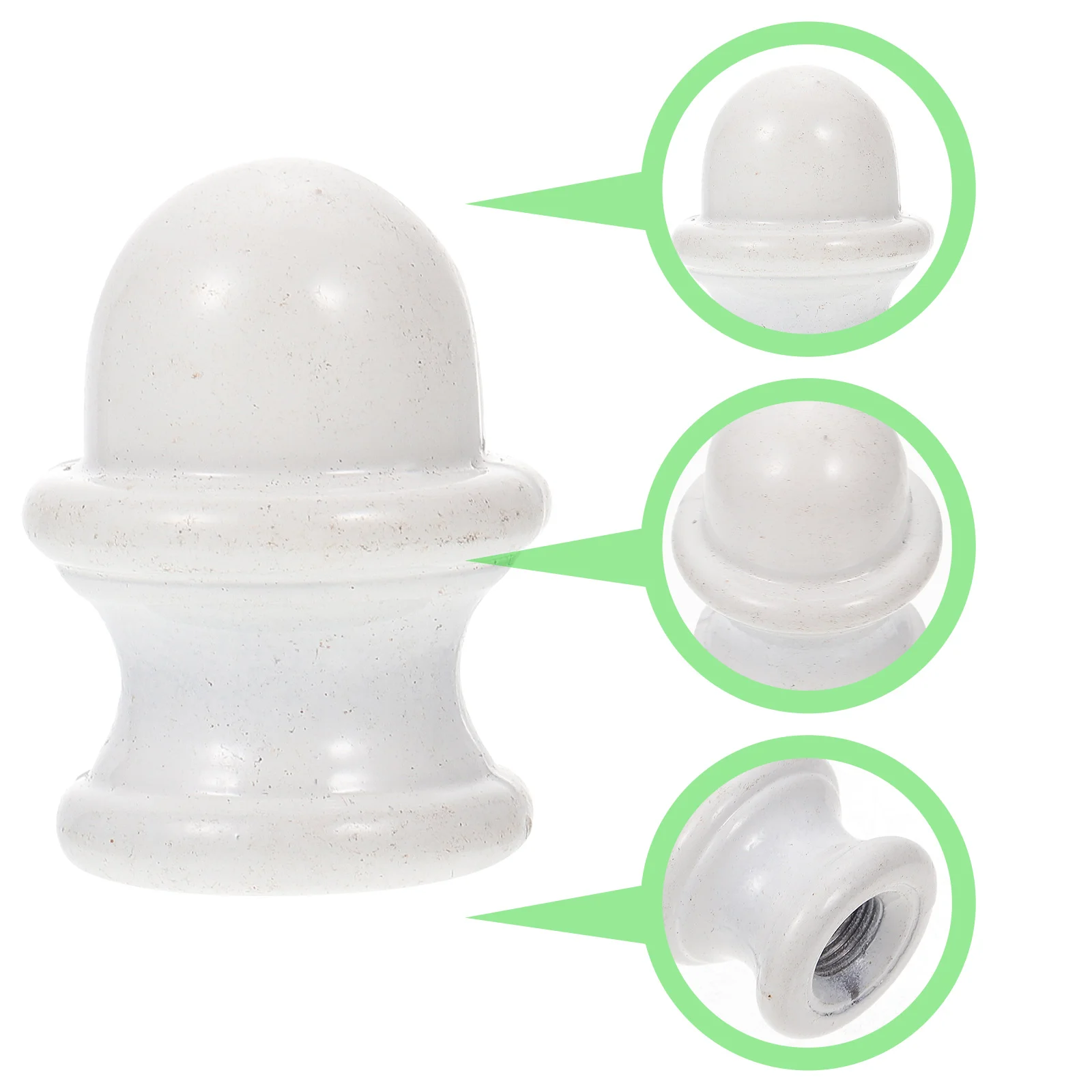 

Decorative Lamp Finial Shade Knob Ceiling Pendant Light Fitting Lampshade Holder