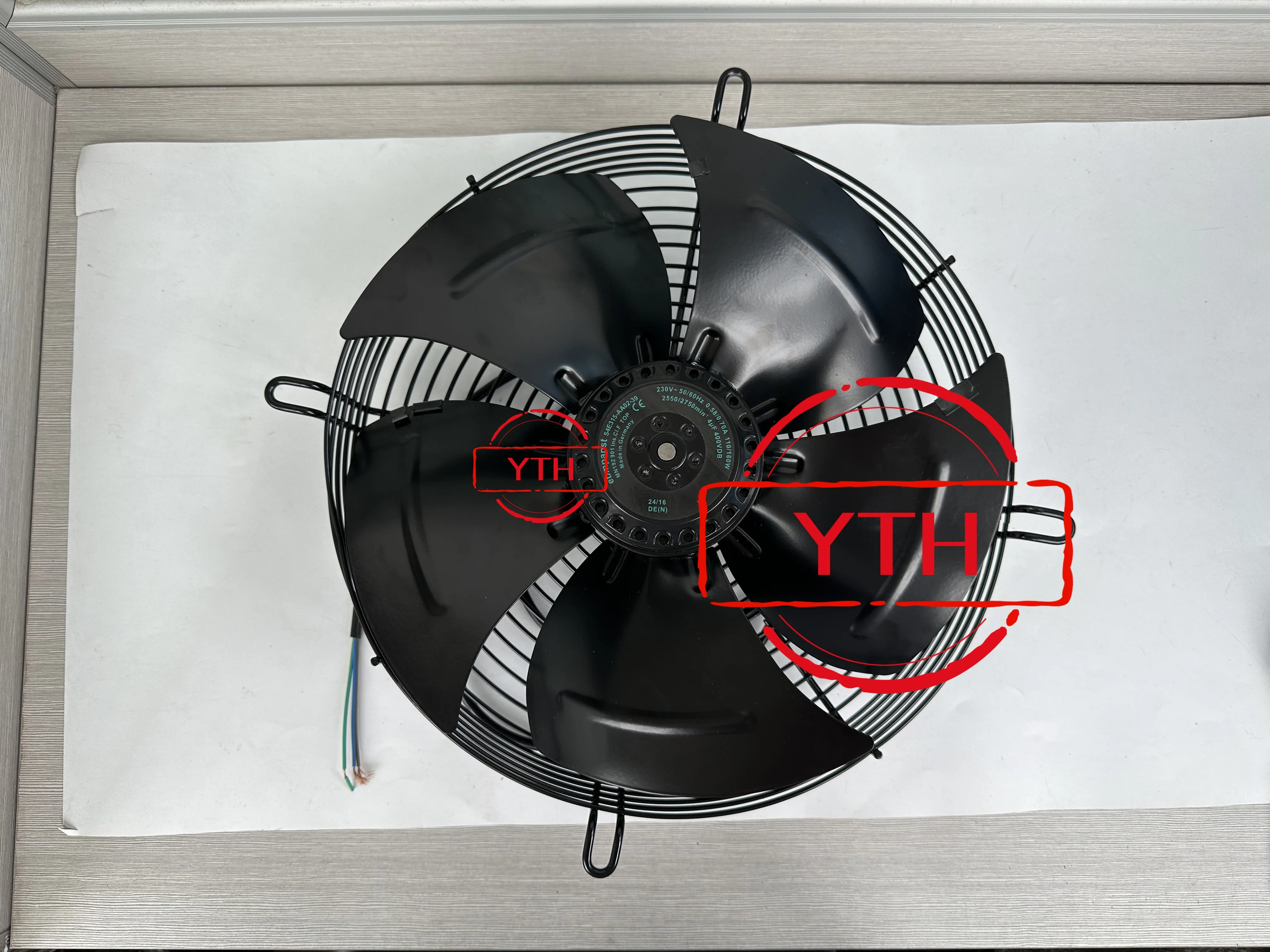 Оригинальный внешний входной вентилятор ротора Φ 230V 0 43/0.58A 96/130W