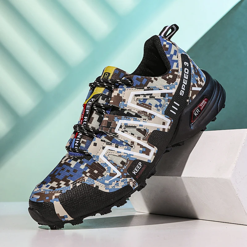 GREENGLIN NEW Men's Cycling Shoes, Trail Running Shoes,Outdoor Hiking Shoes, Sports Shoes High-quality Comprehensive Sneakers