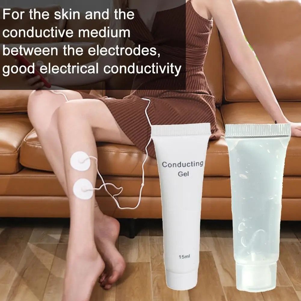

1 шт. 15 мл полезный Электрический проводящий гель для Tens/ems массажер Многофункциональный стимулятор для облегчения боли флуоресцентный 0 л 5