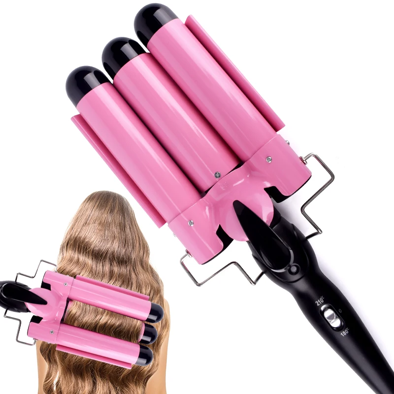 

Professional Hair Curling Iron Ceramic Triple Barrel Hair Curler Irons Hair Wave Waver Styling Tools Hair Styler Wand