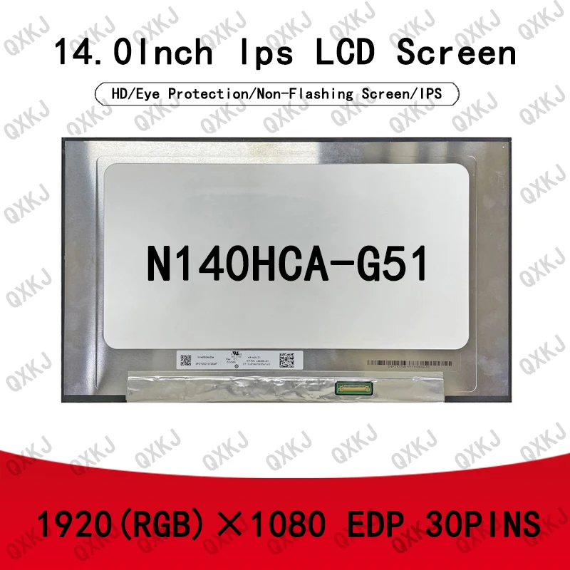 

N140HCA-G51 14,0 "IPS 1920*1080 30-контактный ЖК-экран для ноутбука