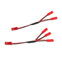 1pcs jst plug y cable male to 2 female%ef%bc%8810cm15cm30cm%ef%bc%8922awg wire for diy rc liponimh battery connection