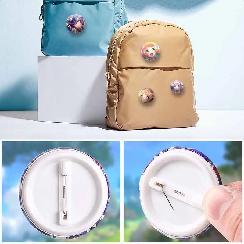 D4DJ игровая периферия мягкие кнопки булавки Rei Togetsu Muni Ohnaruto Michiru значок акриловая