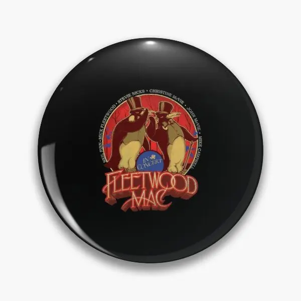 

Fleetwood Mac Customizable Soft Button Pin Collar Clothes Fashion Brooch Decor Badge Cute Gift Funny Lover Jewelry Lapel Pin
