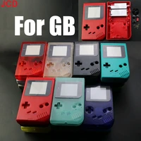 jcd 1pcs new shell cover replacement for gb dmg 01 gbo game console housing shell case for gameboy classic w buttons kit