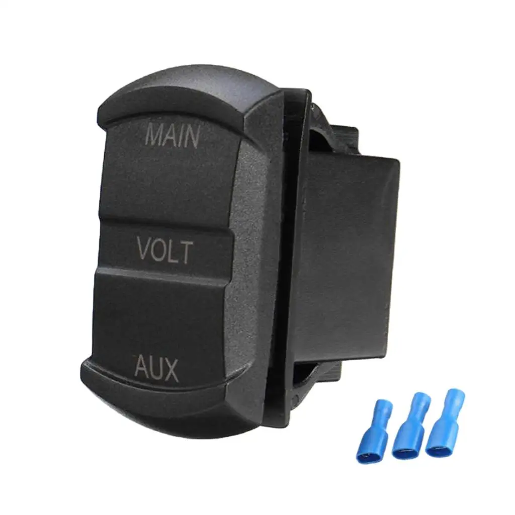 

Основной светодиодный цифровой дисплей измеритель напряжения Тестер монитор батареи синий шланг