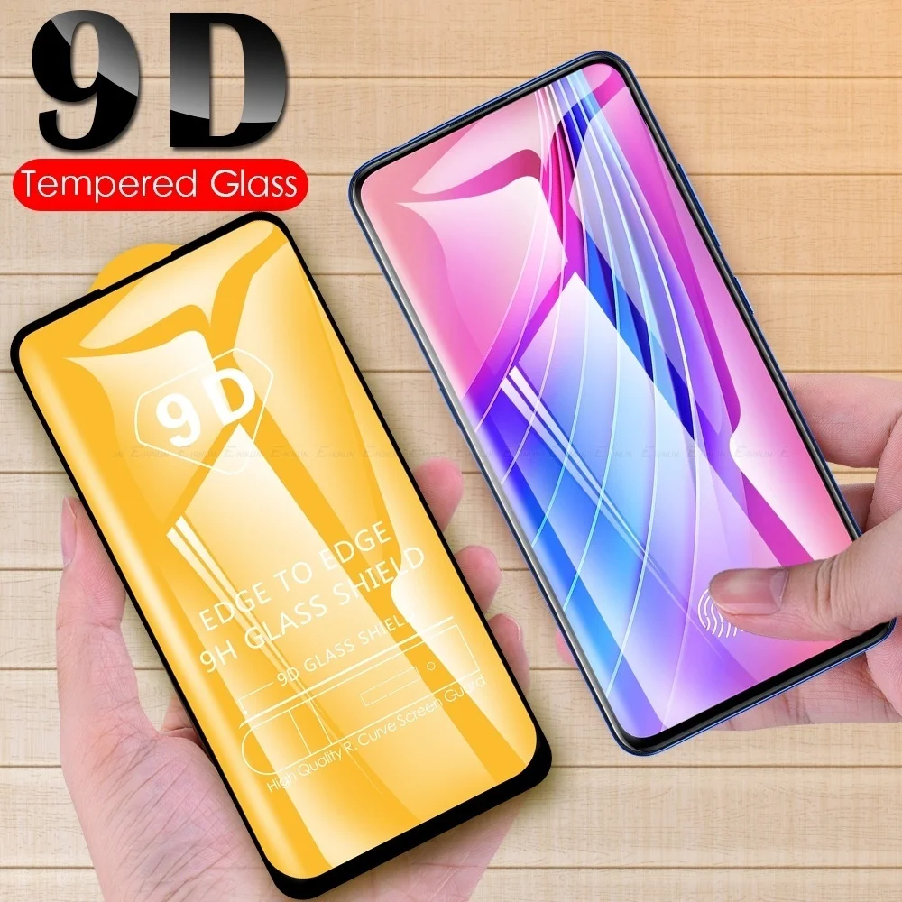 

Защитное стекло с полным покрытием 9D для BBK vivo V23e V21 V20 SE V19 V17 Neo V15 V11i V11 V9 Youth Pro