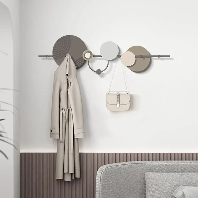 Металлическая роскошная вешалка для одежды платье спальня настенная