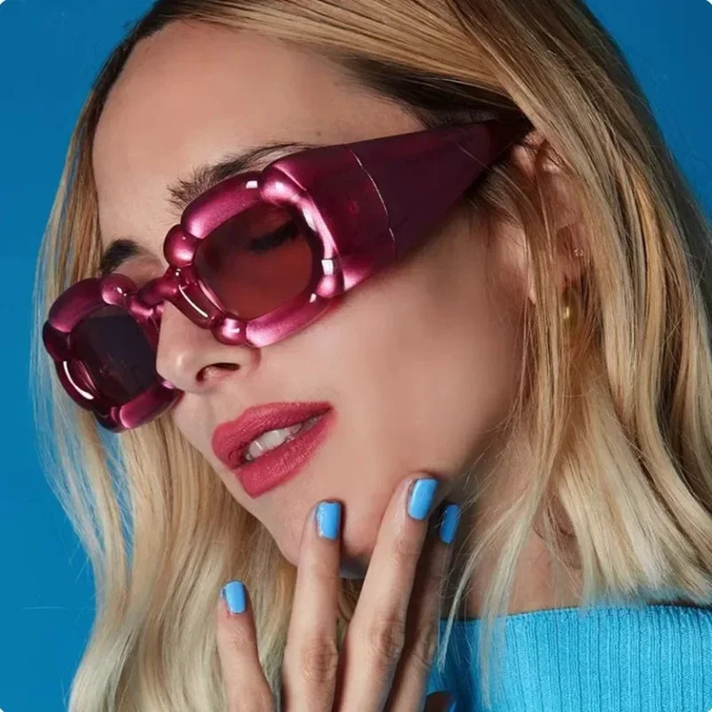 Очки солнцезащитные в стиле стимпанк для мужчин и женщин шикарные брендовые