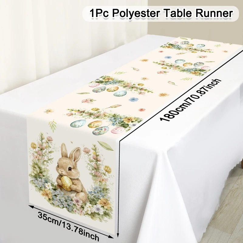 

Скатерть-дорожка Пасхальный Кролик, Полиэстер