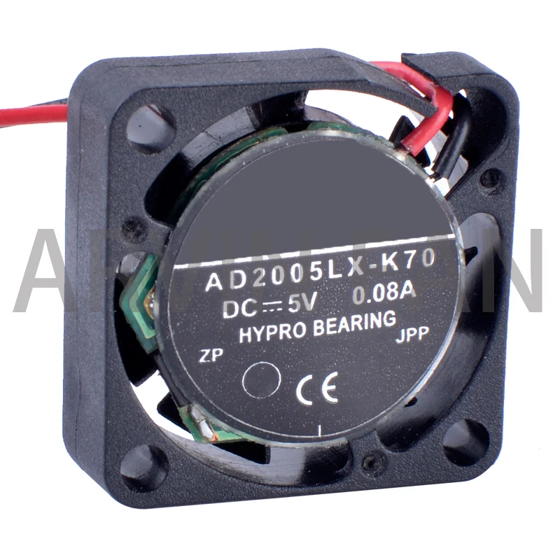 Совершенно новый оригинальный Φ 2006 20x20x6 мм 5 в 0.08A миниатюрный ультратонкий охлаждающий вентилятор