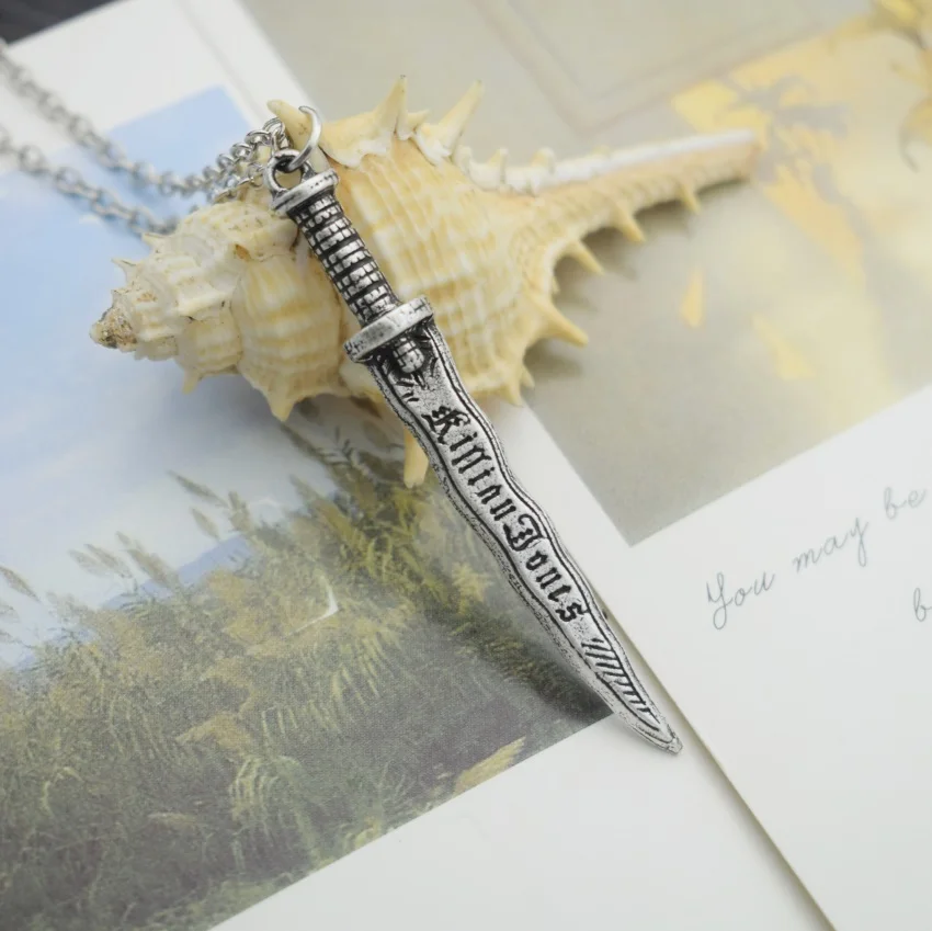 Богиня плодия из нержавеющей стали ожерелье с подвеской в виде тройной Луны