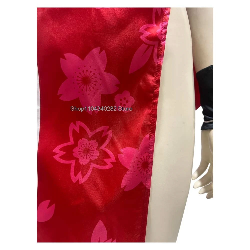 Игра Street Fighter 6 костюм для косплея Mai Shiranui пояс реквизит комплект аксессуаров