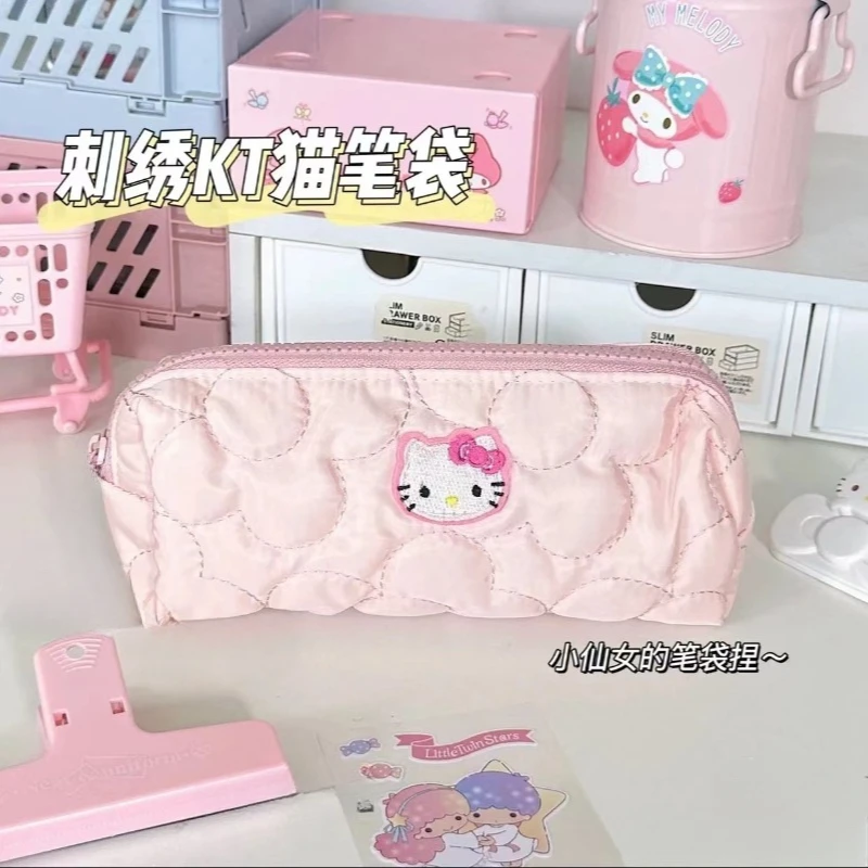 Sanrio Hello Kitty пенал мультфильм аниме милый KT кот модные студенческие канцелярские