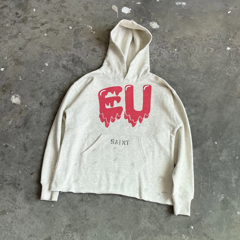 Yao модные флисовые топы с капюшоном Saint OF Michael мужская одежда повседневный свитшот