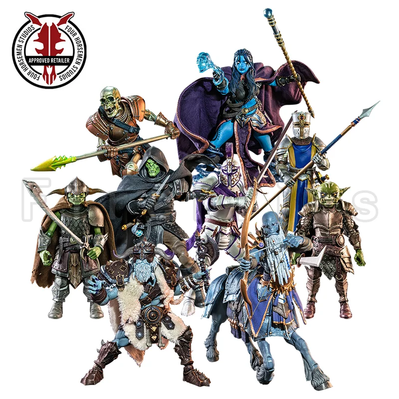 Фото Фигурка 1/12 6 дюймов Four Horsemen Studio Mythic Legions: Ashes of Agbendor Xue №2