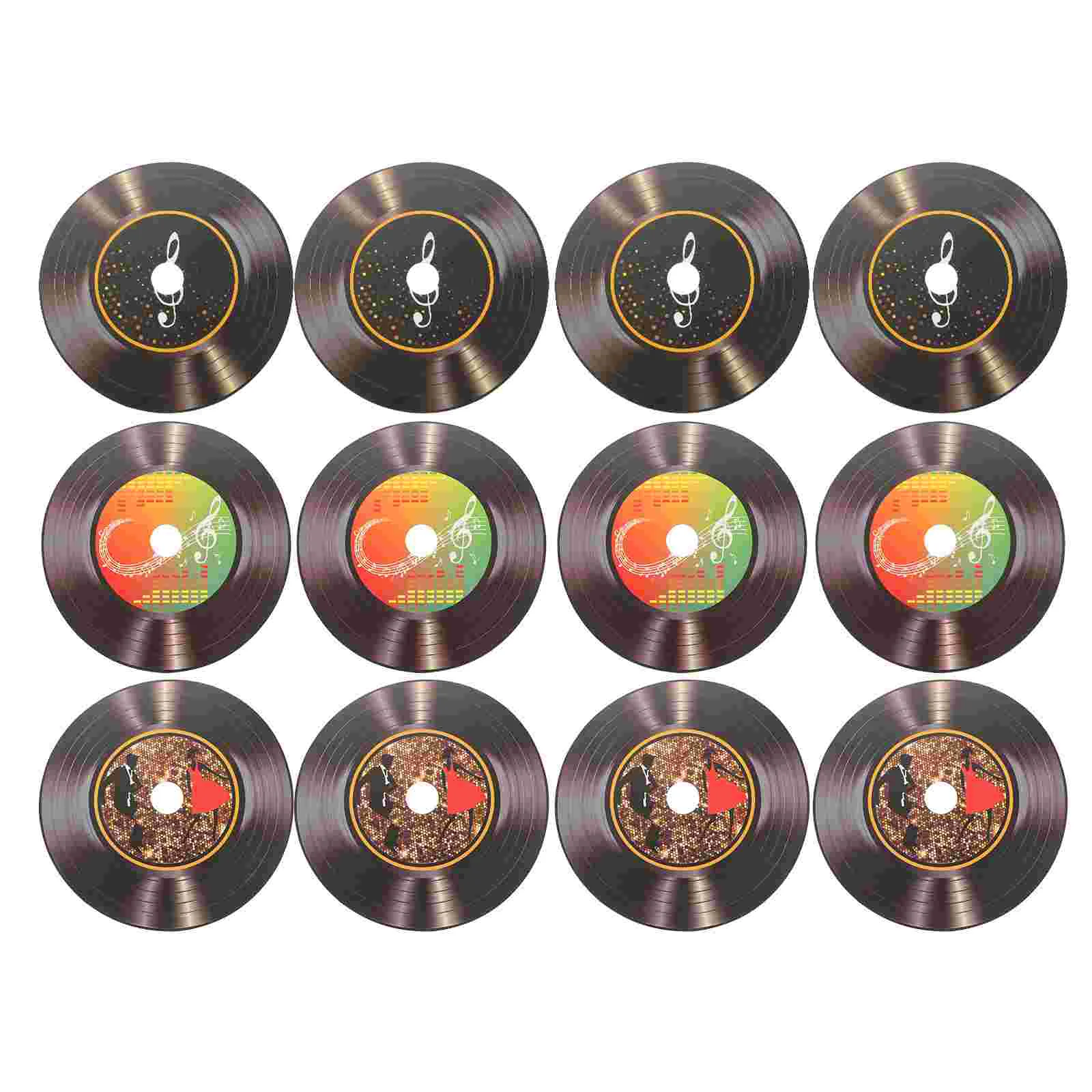 Vinyl Record Decoration Records Wall Ornaments Cds For Aesthetic Disco Vintage Household
