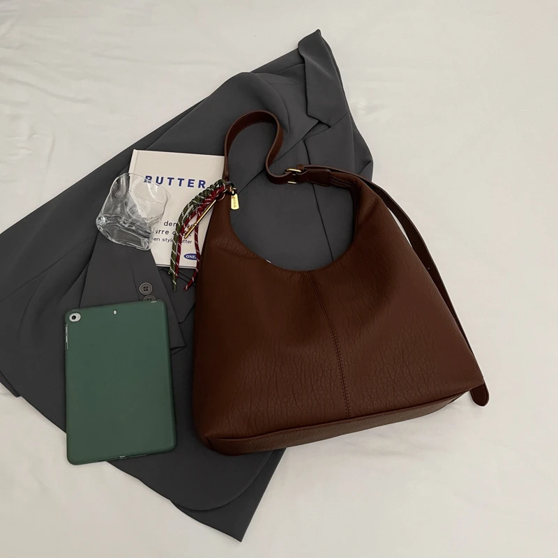 Новая модная простая повседневная Универсальная женская сумка-тоут на одно