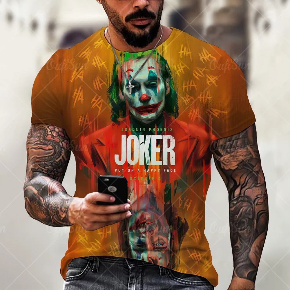 

New Summer Trend Men's Fashion T-Shirt Harajuku 2021 Men's 3D Printing Casual Sports T-Shirt O Neck Casual Short Sleeve Top Men'