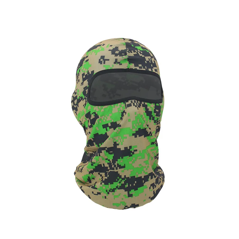 Камуфляжная Балаклава маска на все лицо для военных учений езды велосипеде охоты
