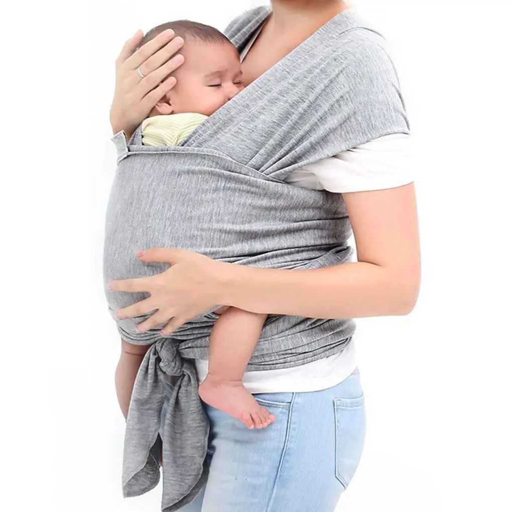

Baby Carrier Sling Swaddle for Newborns Cotton Infant Wrap Hipseat Breastfeed Birth Nursing Cover