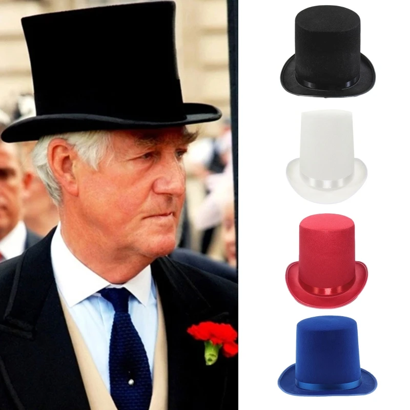 

Black Top Hat Magician Bowler Top Hat Magician Top Hat Stage Performances