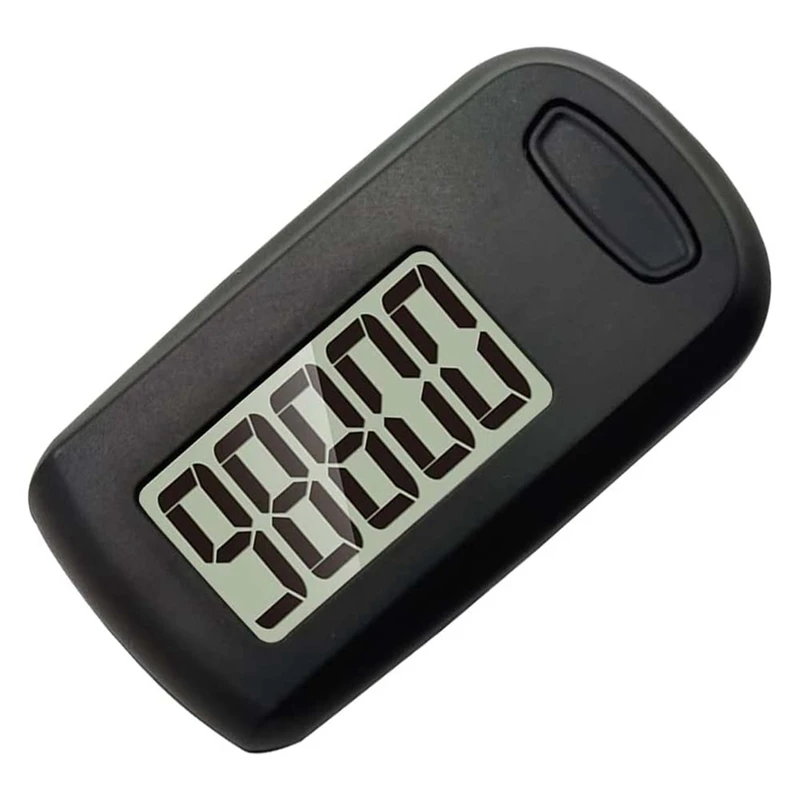

1Pcs Pedometer 3D Step Counter For Walking, Track Steps Portable Sport Simple Pedometer Lanyard, Simple Pedometer