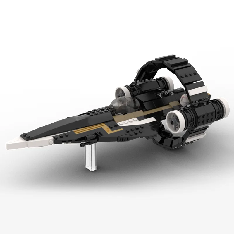 513 шт. MOC Star Battle Republic Jedi Starfighter модель строительные блоки сборка творческий