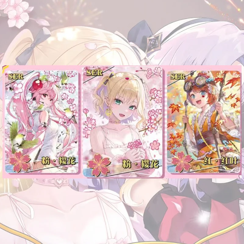 Фото Аниме История Богини Ns14 SER GR SSR Набор карт Frieren Hatsune Miku Kitagawa Marin Коллекционная карта Рождественские подарки на день рождения игрушка №2