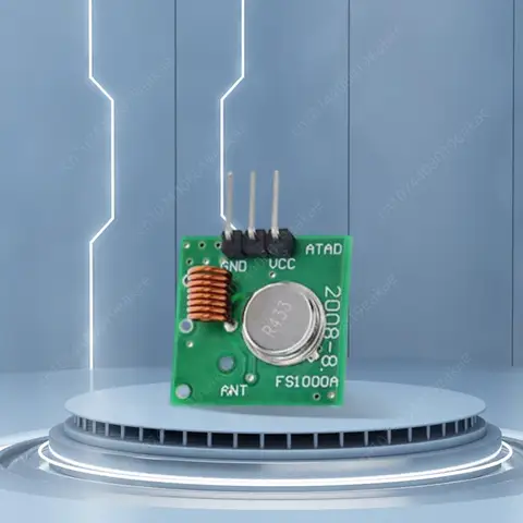 Модуль приемника радиочастотного передатчика 315 МГц для Arduino 10 мВт 433-12 В/5 В постоянного тока, беспроводной дистанционный модуль для систем безопасности/умного дома