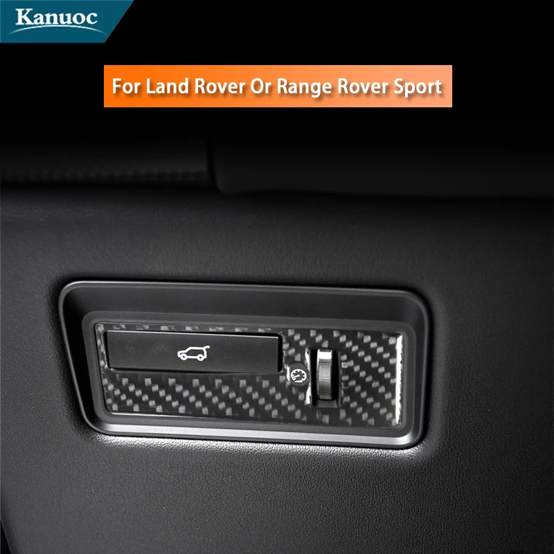 

Управление освещением для Land Rover или Range Rover Sport 2014-2017 наклейки из углеродного волокна декоративные аксессуары для салона автомобиля