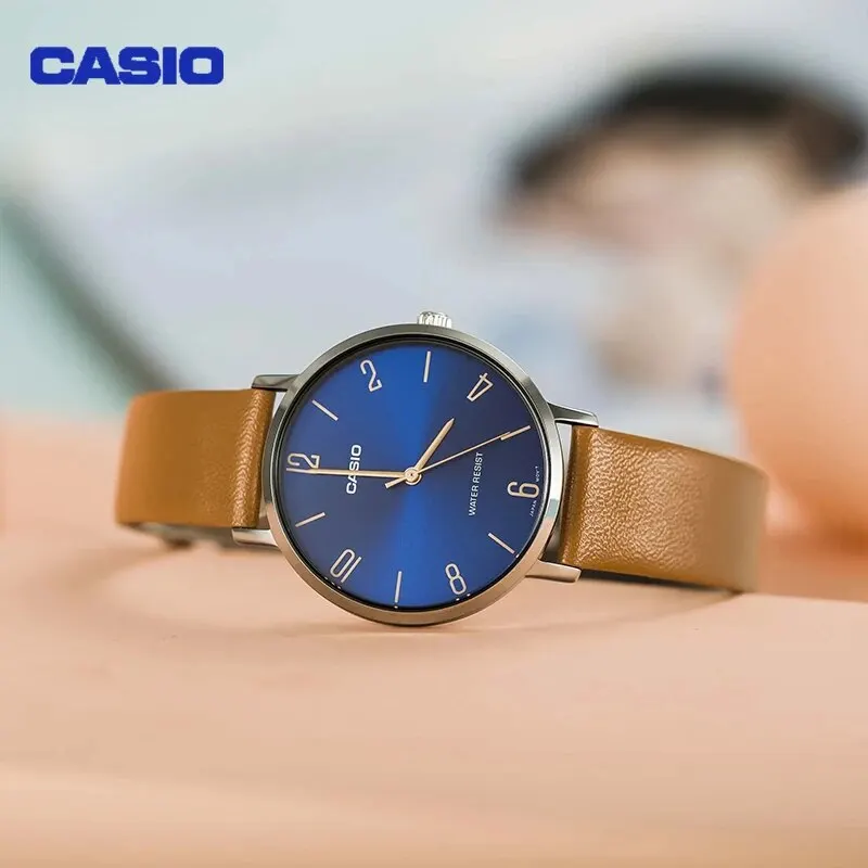 Женские часы Casio LTP-VT01D модные женские простые из нержавеющей стали классические