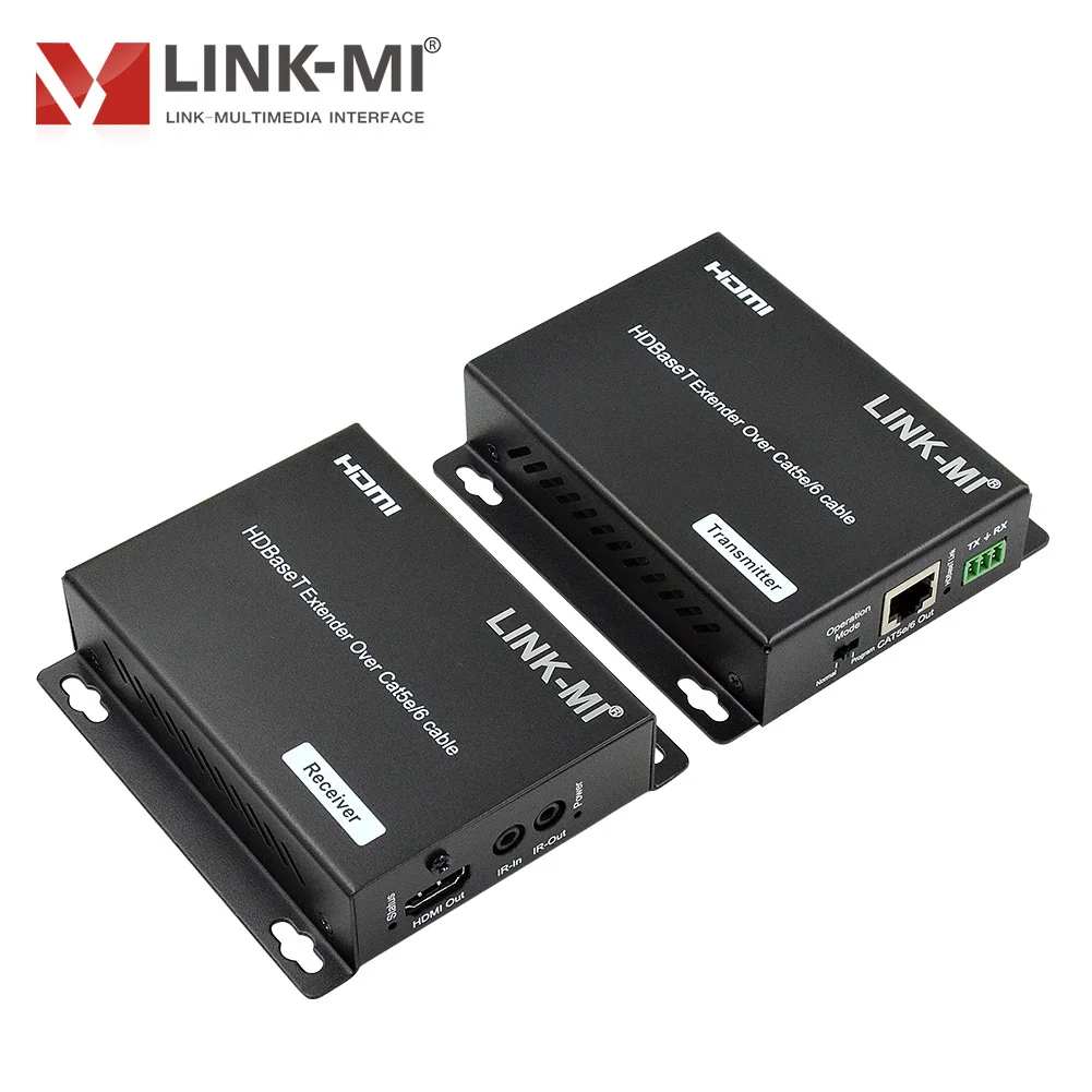 Фото Удлинитель HDMI на 100 м по одинарному кабелю UTP/STP LAN Cat5e/6, 1080P, 4K до 70 м с ИК-портом для домашнего кинотеатра №4