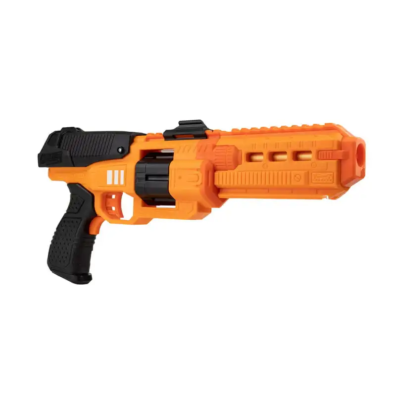 

Deuce Pro Manual Dart Gun Blaster Outdoor Toy with 24 Foam Pro Darts