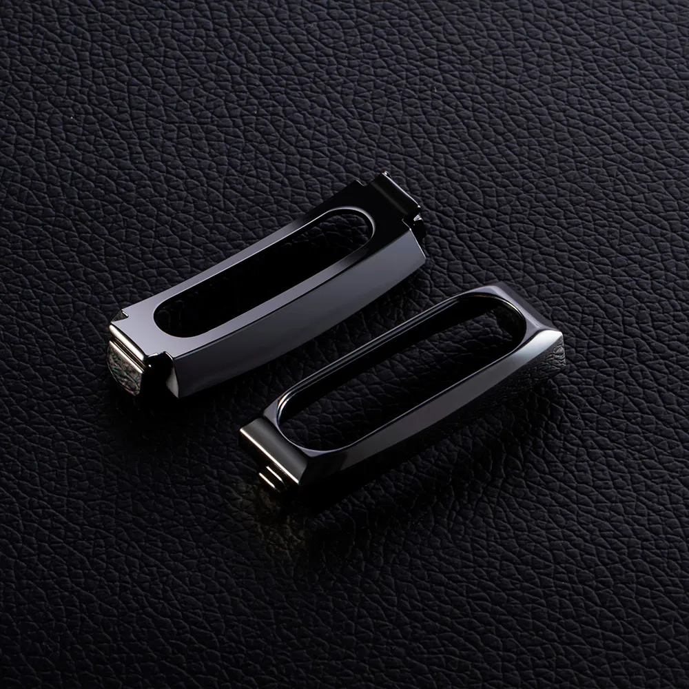 

Replacement Wristband Band Strap + Metal Case compitable with xiaomi Mi Band 2 Bracelet Wristband Accessories