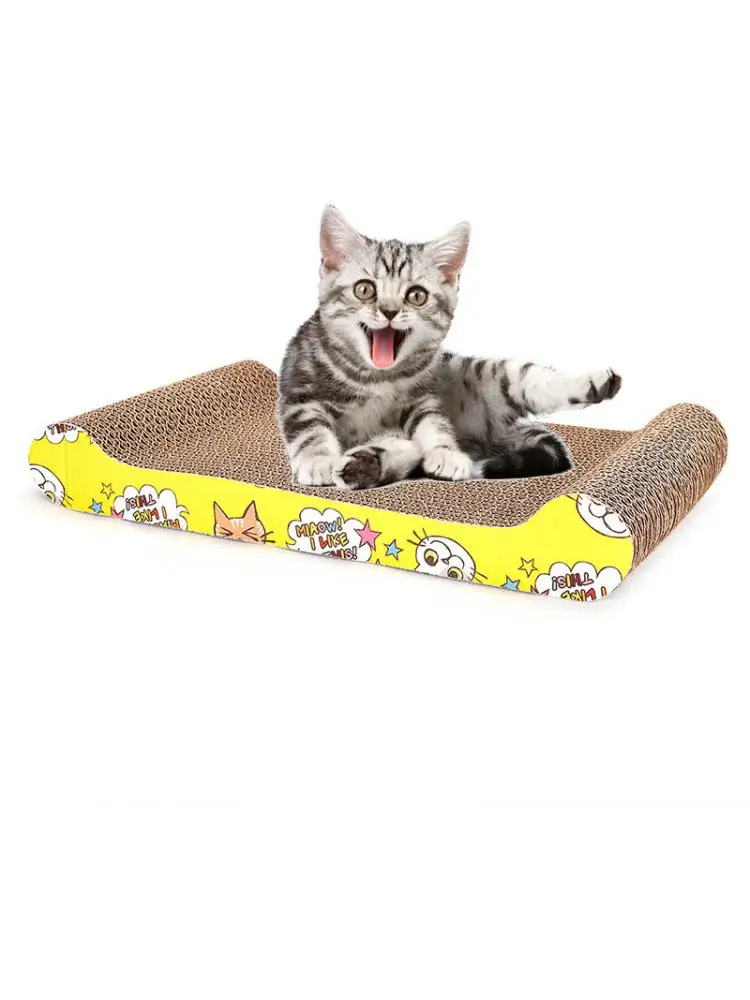 

Corrugated Cat Scratcher, Cat Toys, Pet Claw Grinder, Wear-resistant And Scratch-resistant