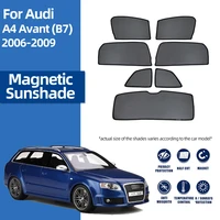 for audi a4 allroad b7 avant 2004 2008 magnetic car sunshade shield front windshield curtain rear side window sun shade visor